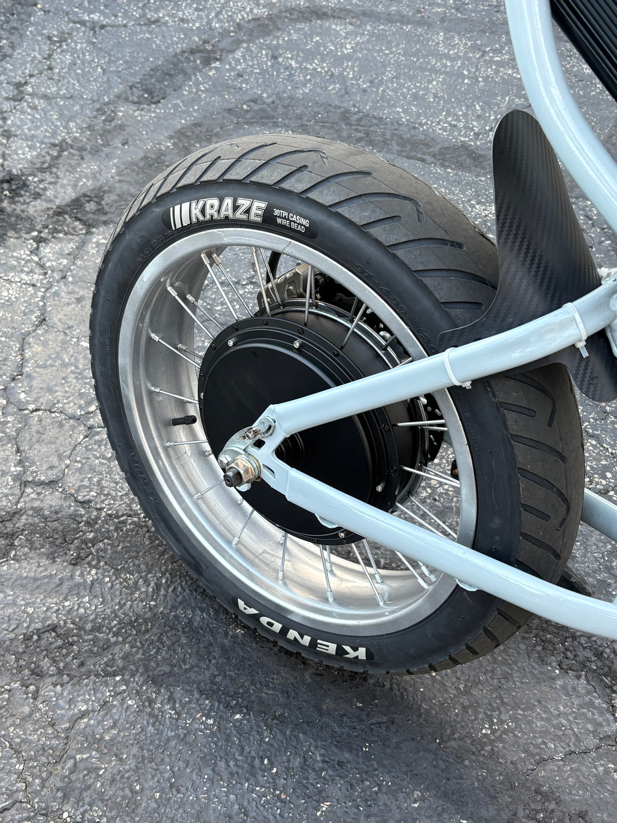Supermoto Tire 20x4.25 Kenda Kraze For Fat tire Ebike