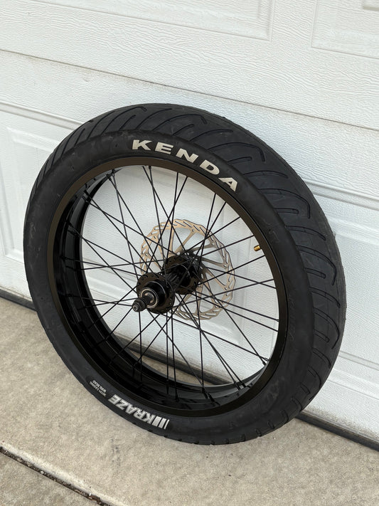 Supermoto Tire 20x4.25 Kenda Kraze For Fat tire Ebike