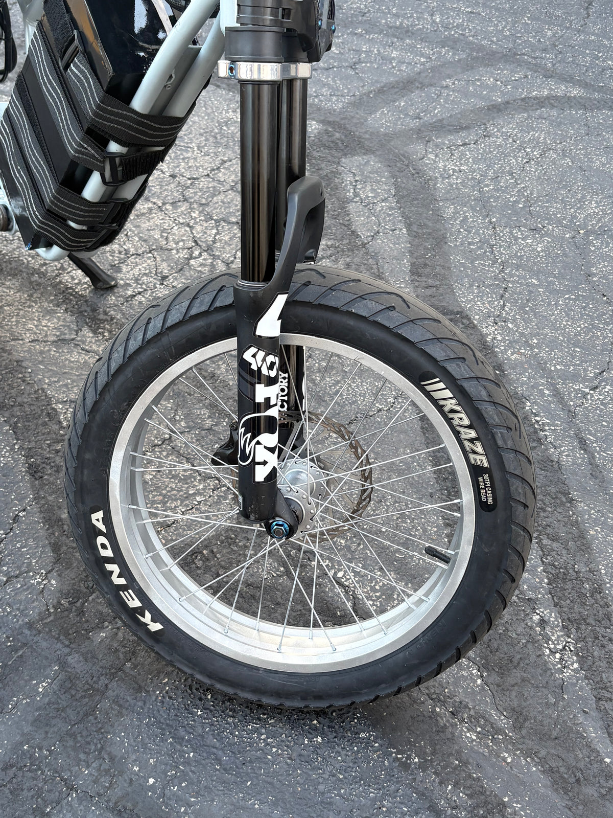Supermoto Tire 20x4.25 Kenda Kraze For Fat tire Ebike