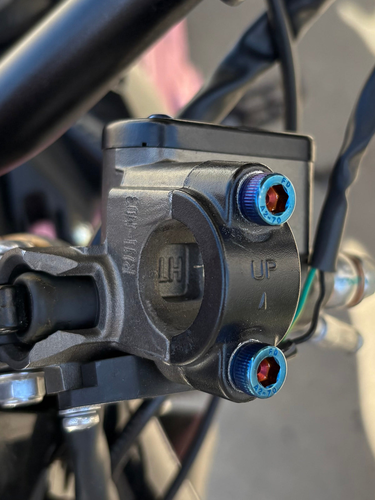 Ultra Bee Brake Titanium Mounting Bolts