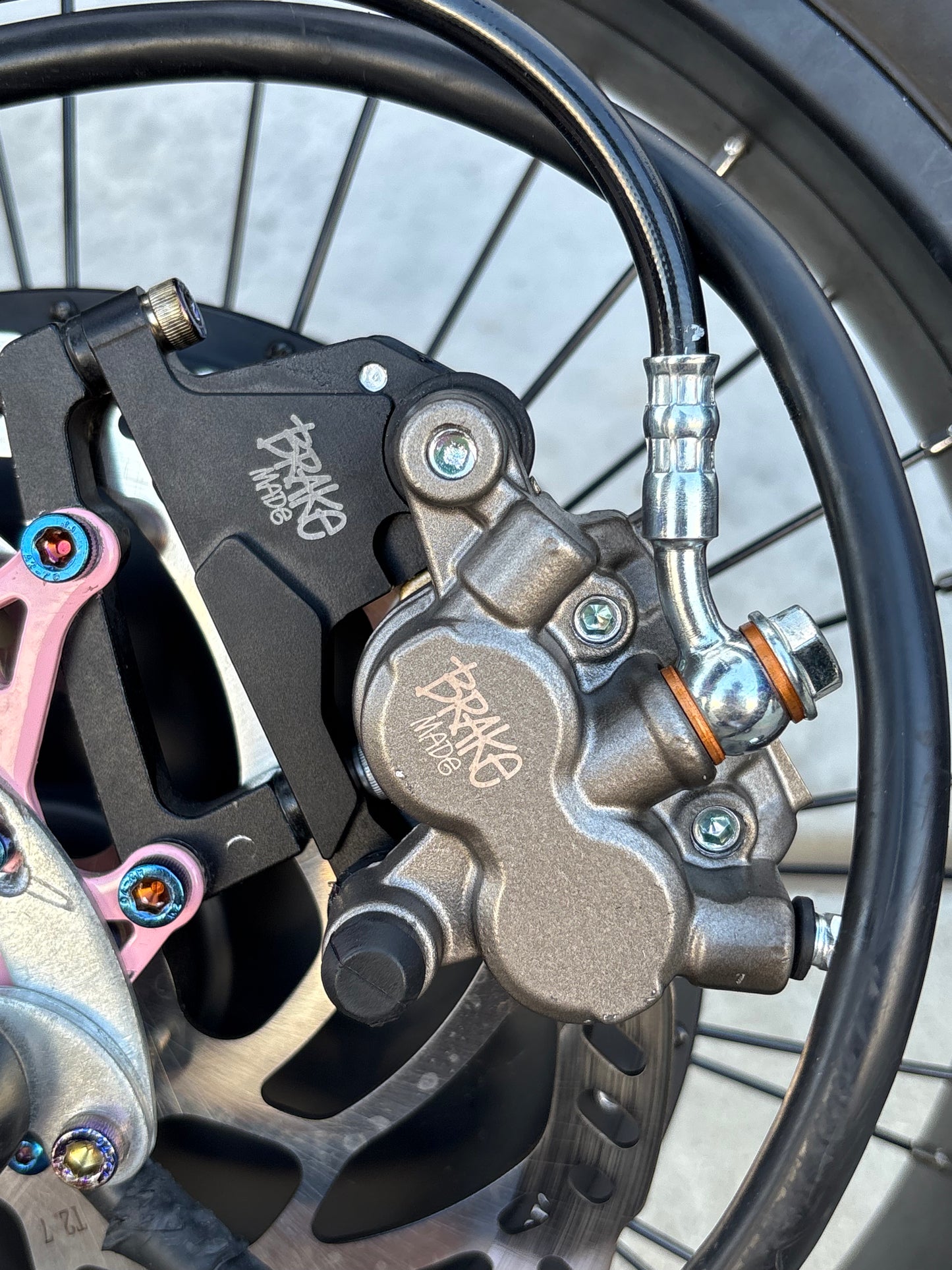 Ridstar Q20/ super73/macfox Full Rear Ultra Bee Brake Kit
