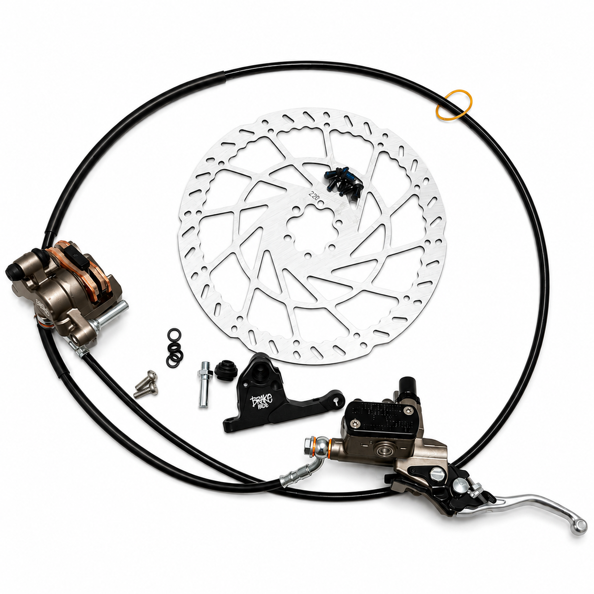 Ridstar Q20/ super73/macfox Full Rear Ultra Bee Brake Kit